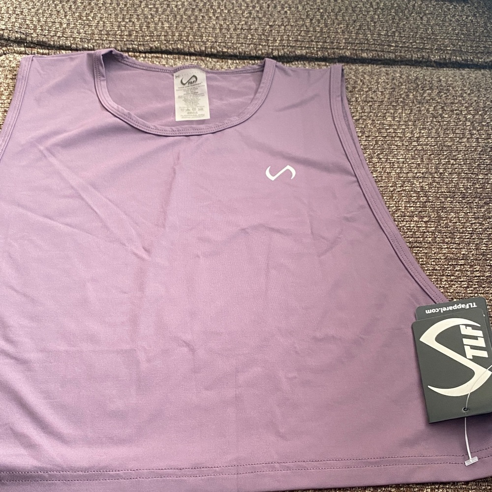 LF Lavender Sleeveless Top